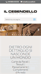 Mobile Screenshot of ilcesendello.it